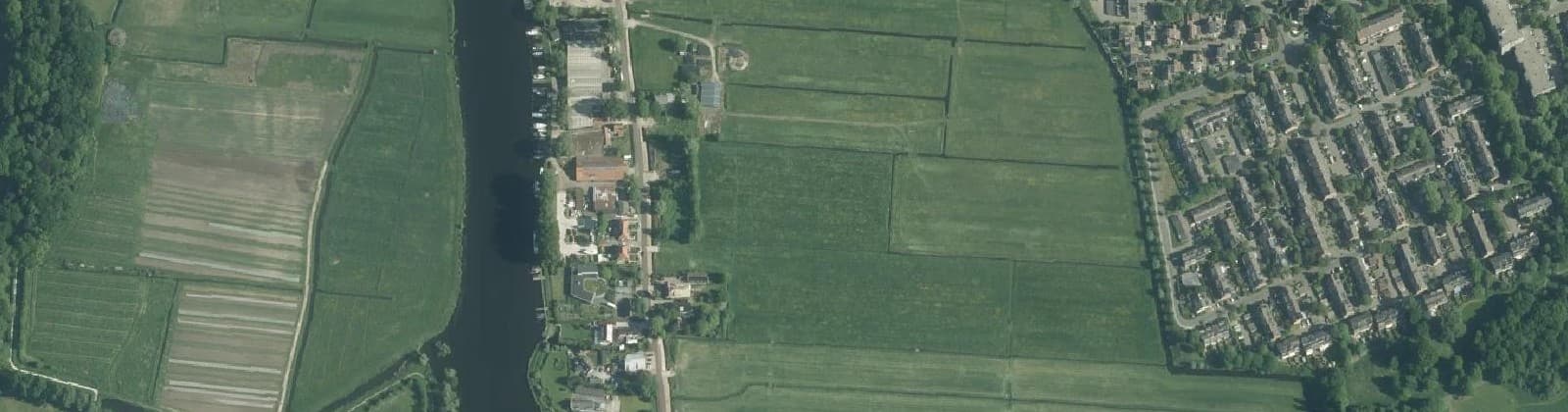 Luchtfoto van Zuid-Schalkwijkerweg
