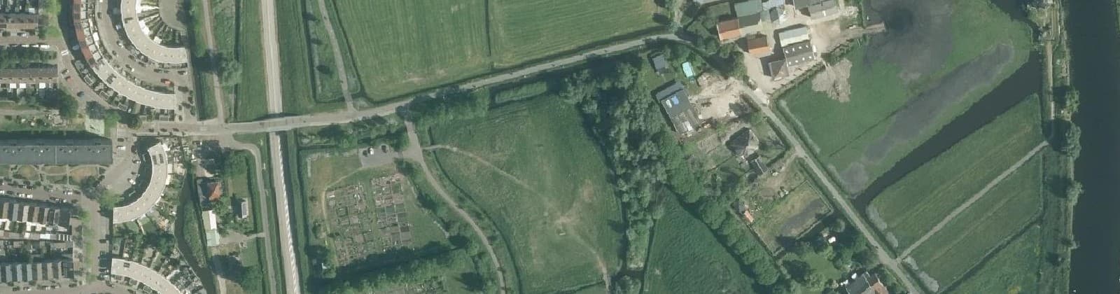Luchtfoto van Poelpolder-zuid