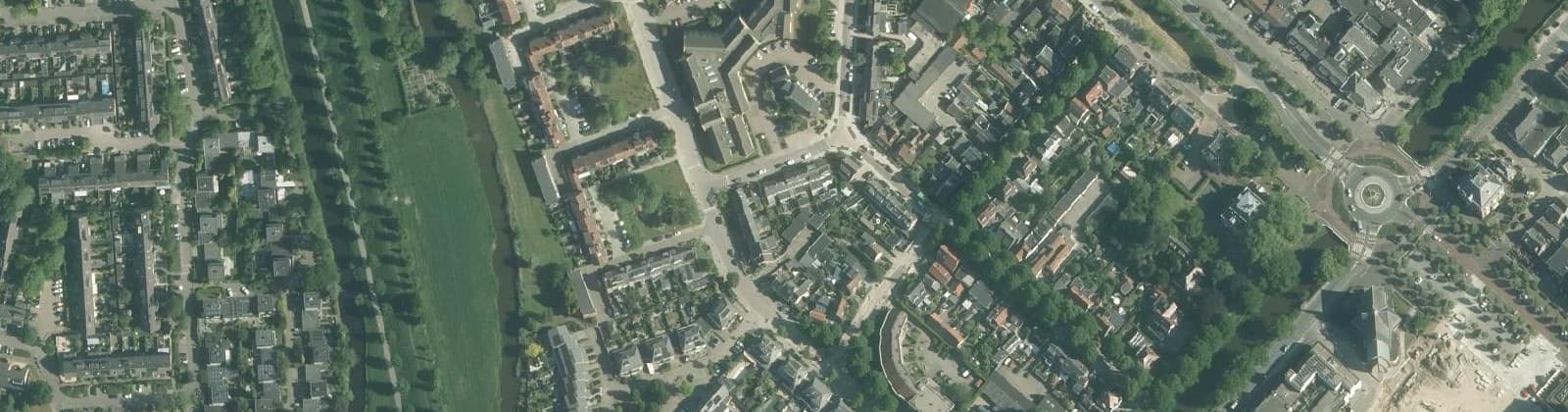 Luchtfoto van Hoofddorp Centrum West