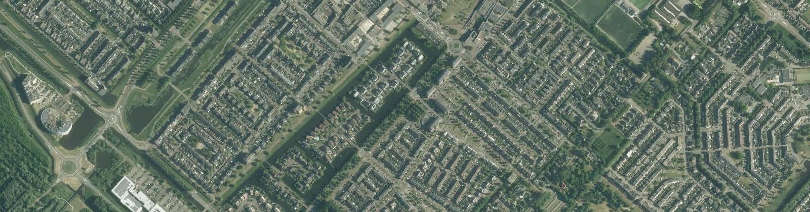 Luchtfoto van Hoofddorp Floriande Oost