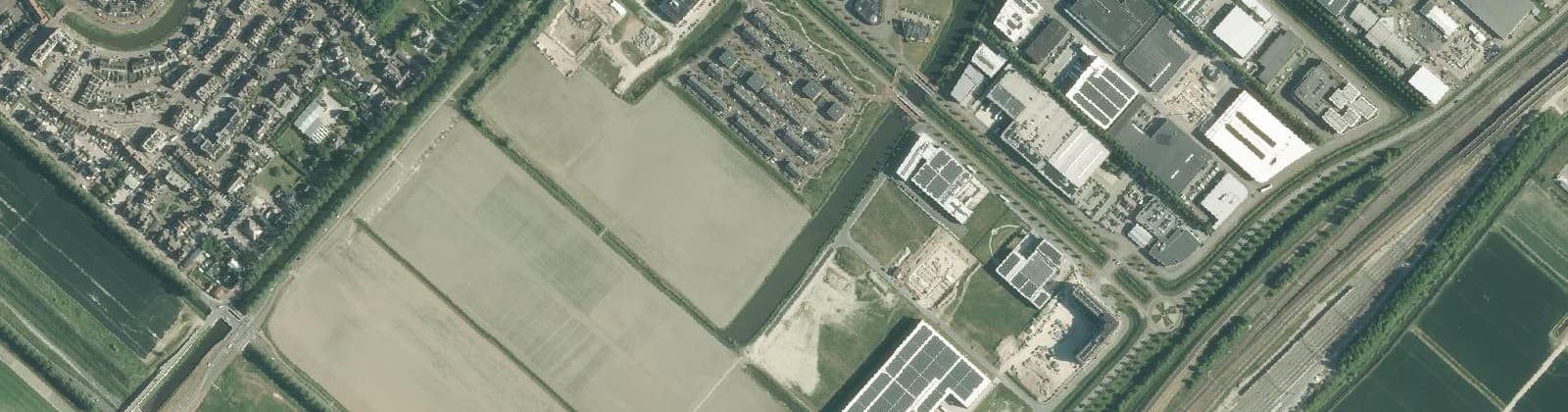 Luchtfoto van Hoofddorp De President
