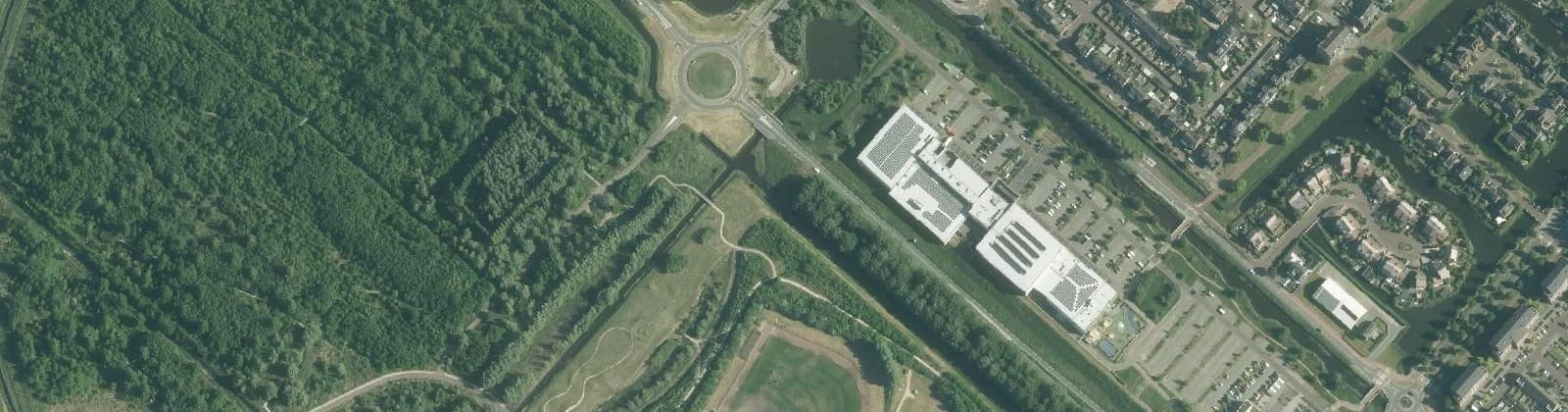 Luchtfoto van Hoofddorp Buiten