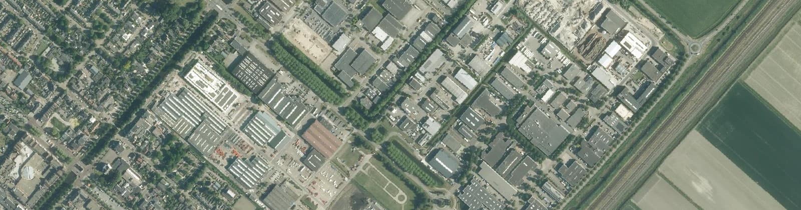 Luchtfoto van Nieuw-Vennep Oost