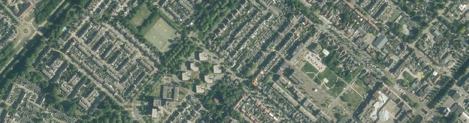 Luchtfoto van Nieuw-Vennep West