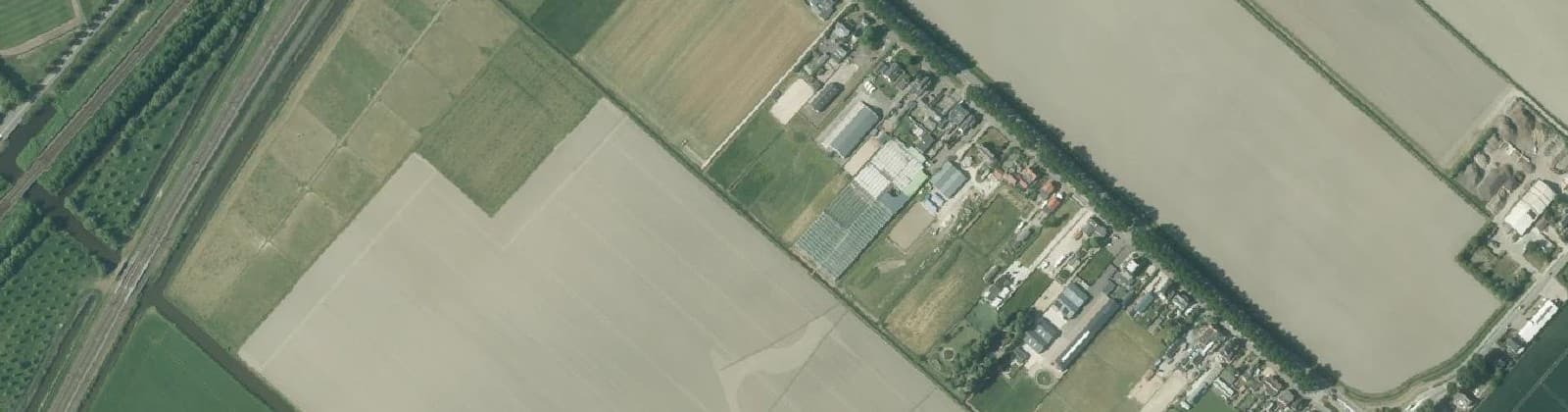 Luchtfoto van Nieuw-Vennep 't Kabel