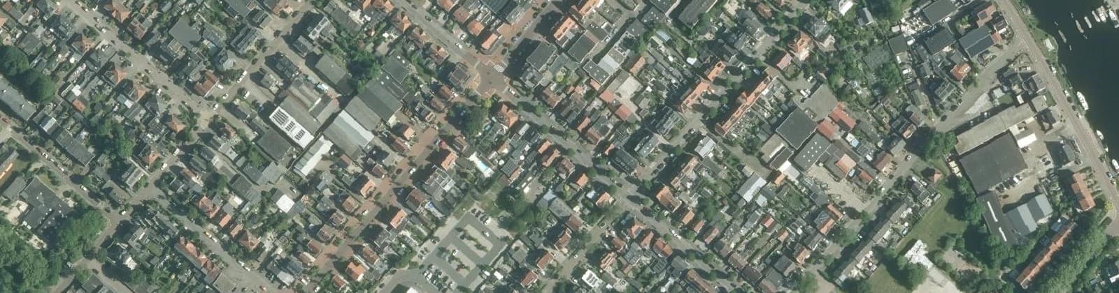 Luchtfoto van Zwanenburg Noordoost