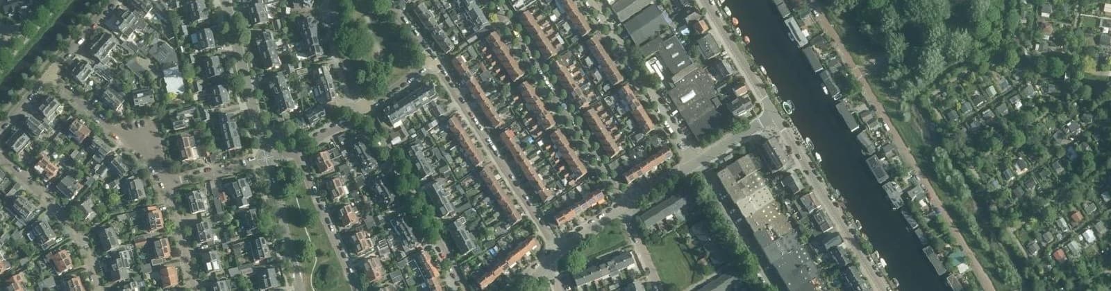 Luchtfoto van Badhoevedorp Noordoost