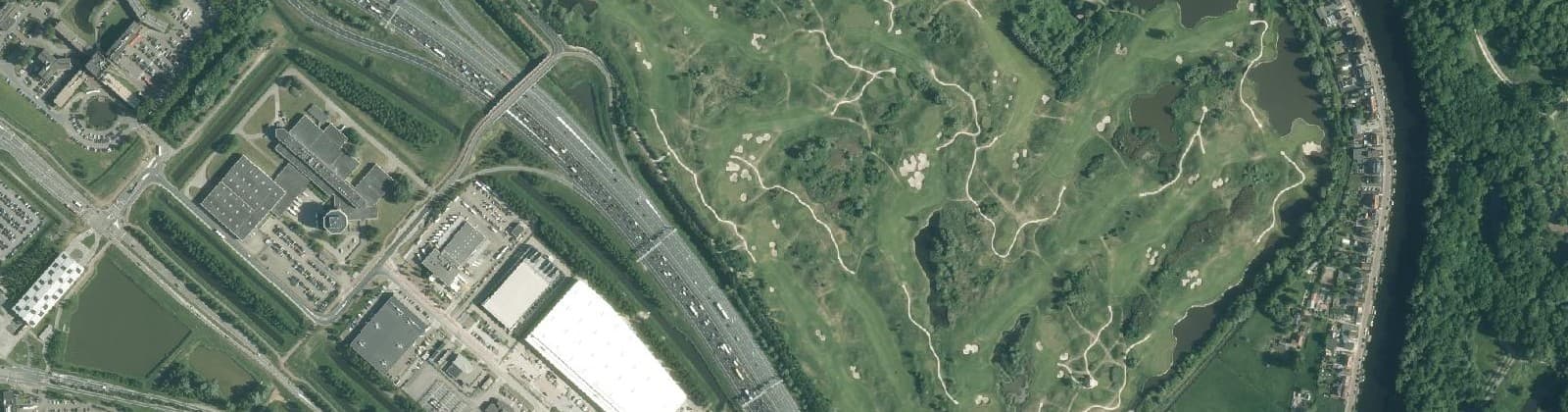 Luchtfoto van Badhoevedorp Nieuwe Meer