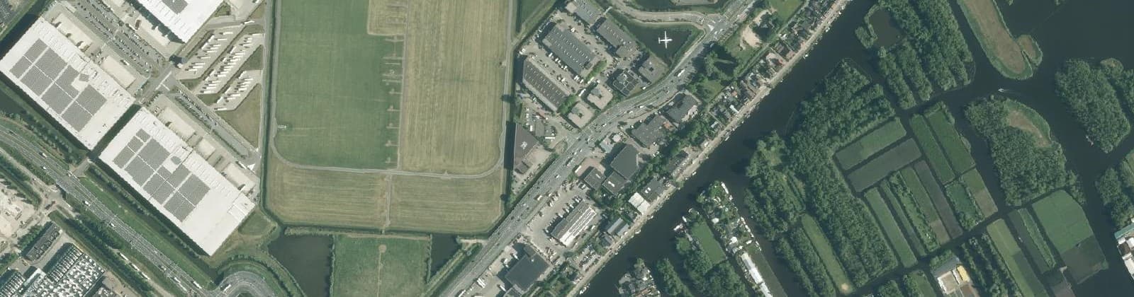 Luchtfoto van Oude Meer