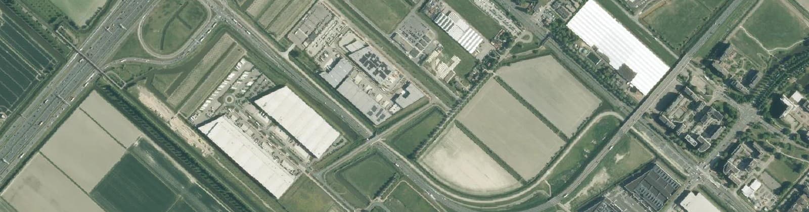 Luchtfoto van Rozenburg Omgeving