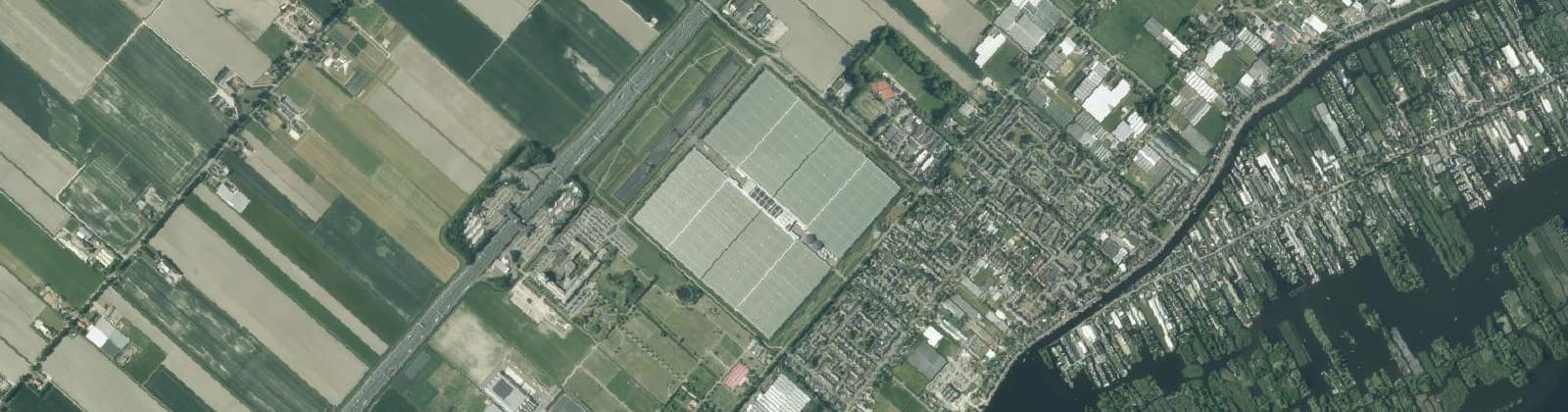 Luchtfoto van Rijsenhout Omgeving