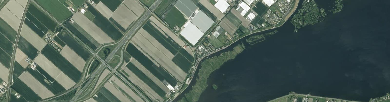 Luchtfoto van Burgerveen