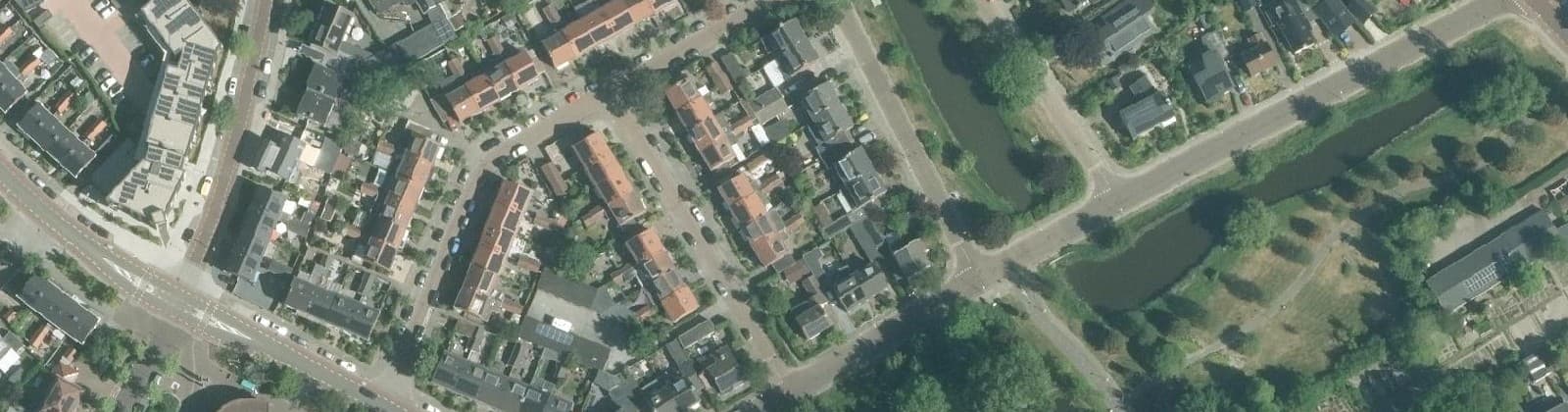 Luchtfoto van Zaalbergkwartier