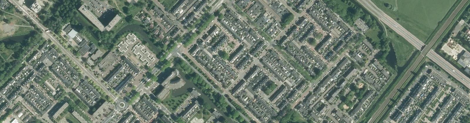 Luchtfoto van Zuidbroek