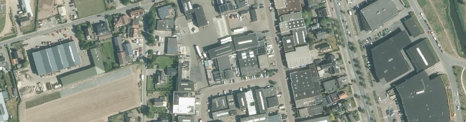 Luchtfoto van De Houtwegen