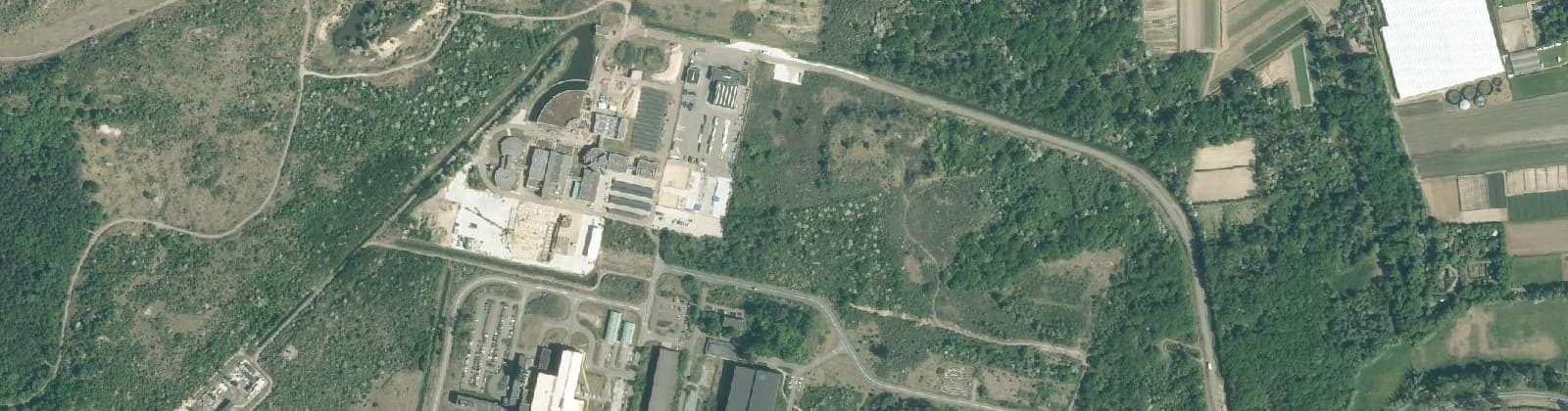 Luchtfoto van Business park Ijmond