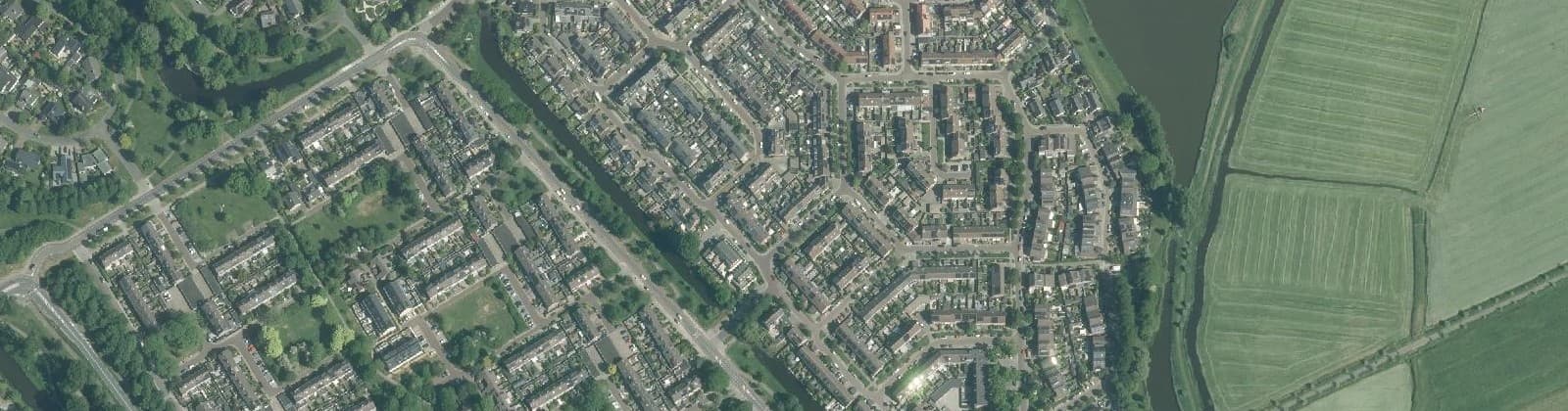 Luchtfoto van Breedweer