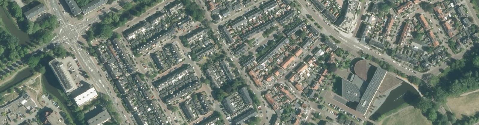 Luchtfoto van Beijnesbuurt