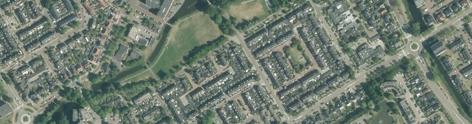 Luchtfoto van Verzetstrijdersbuurt
