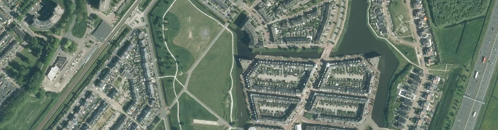 Luchtfoto van De Citadel