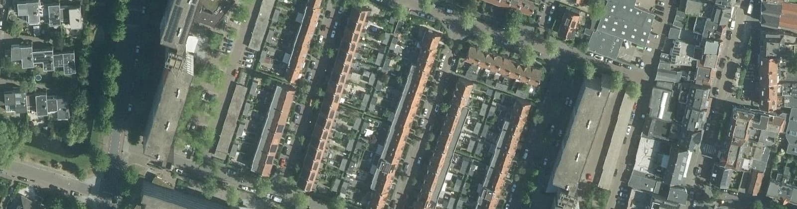 Luchtfoto van Provincienbuurt
