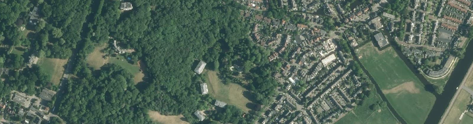 Luchtfoto van De Glip