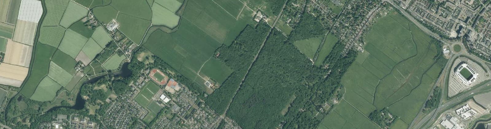 Luchtfoto van Blockhovepark