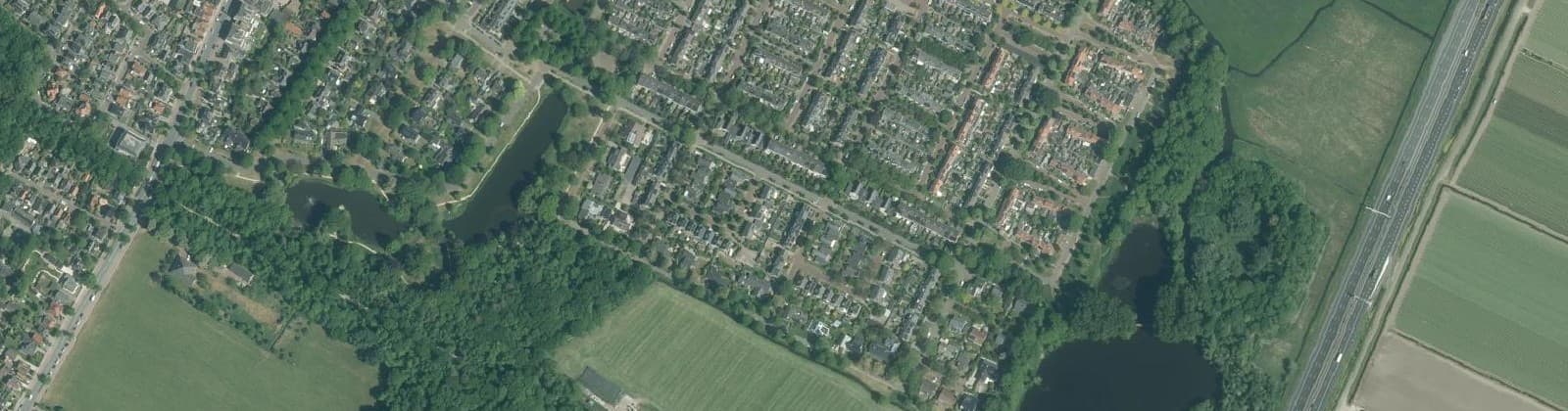 Luchtfoto van Plan Oost