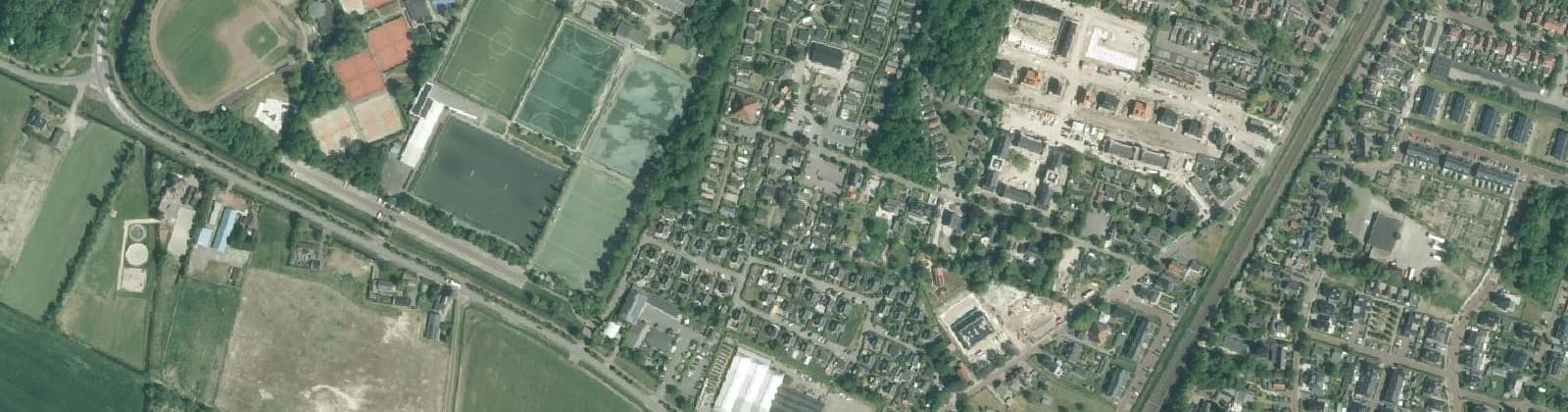 Luchtfoto van Vennewater