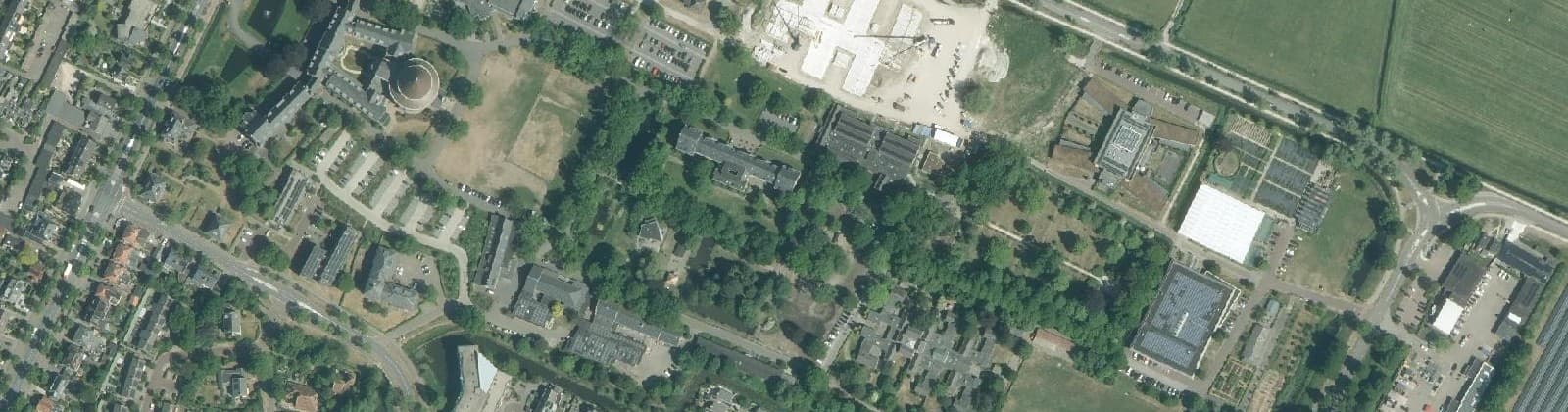 Luchtfoto van Willibrord