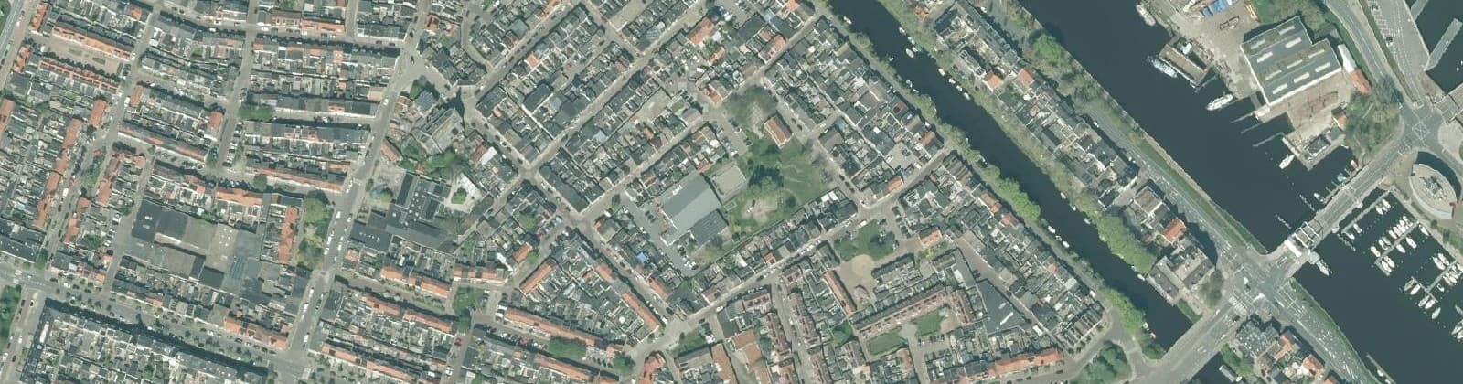 Luchtfoto van Grachtengordel