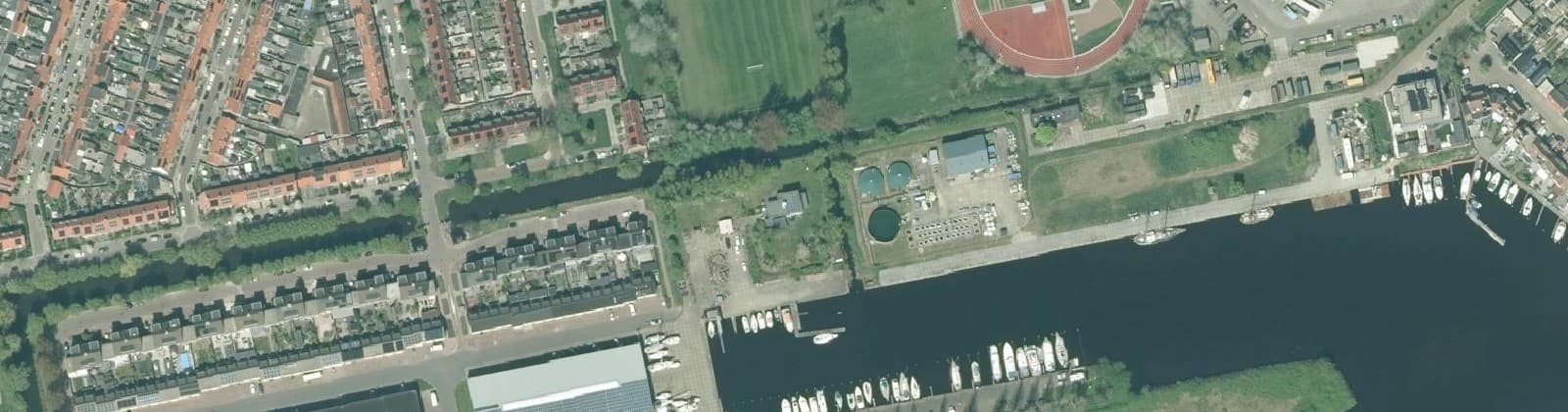 Luchtfoto van Mijnendienst