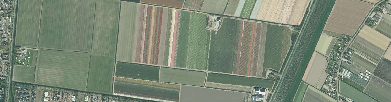 Luchtfoto van Koegras-Zuid