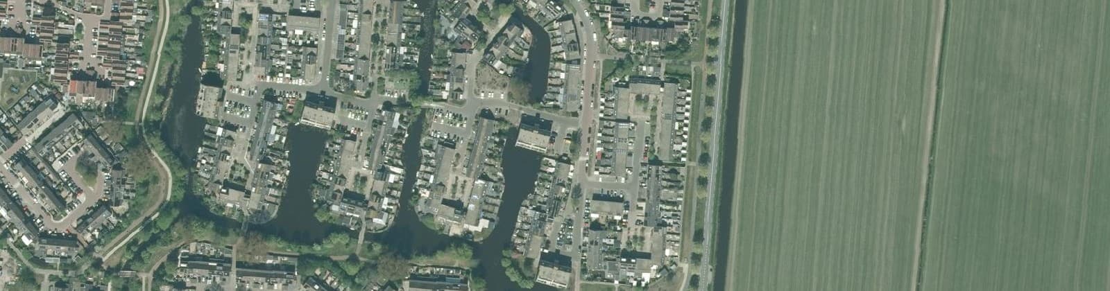 Luchtfoto van Doorzwin