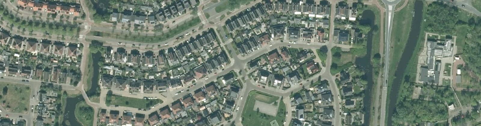 Luchtfoto van Malzwin