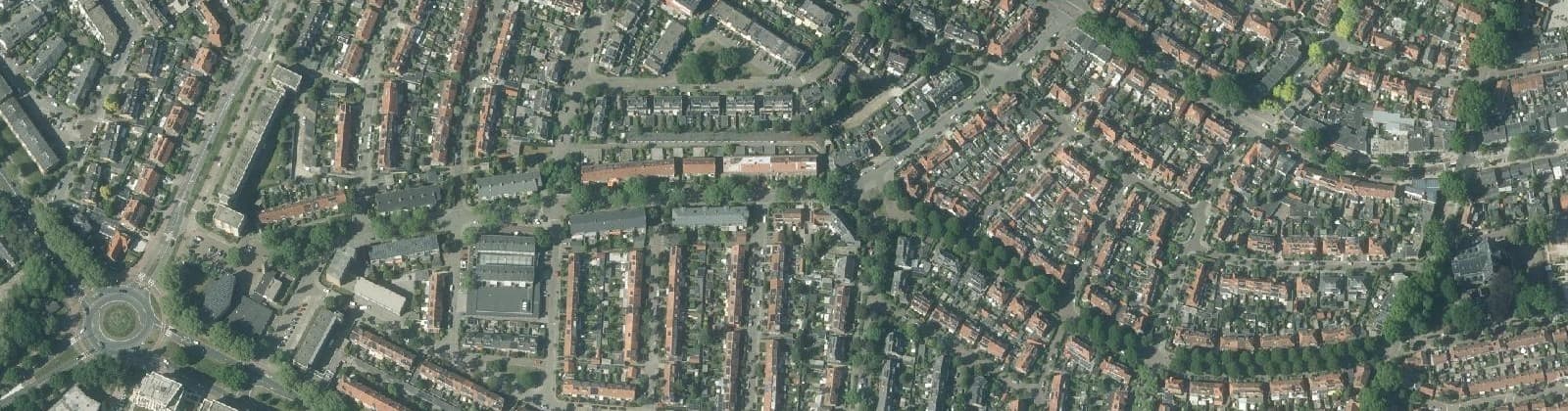 Luchtfoto van Staatsliedenkwartier