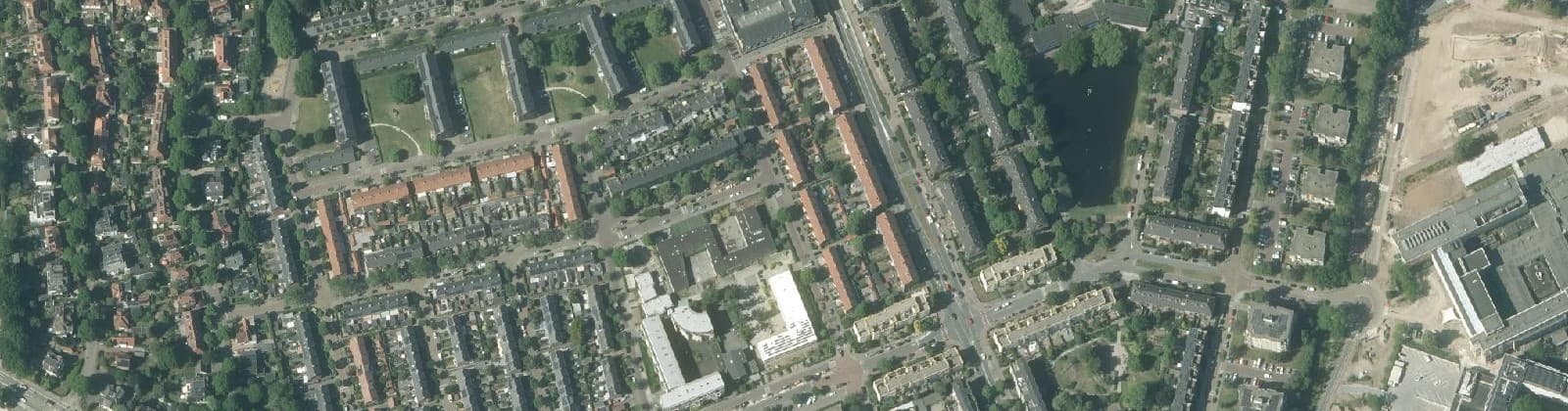Luchtfoto van Van Riebeeckkwartier
