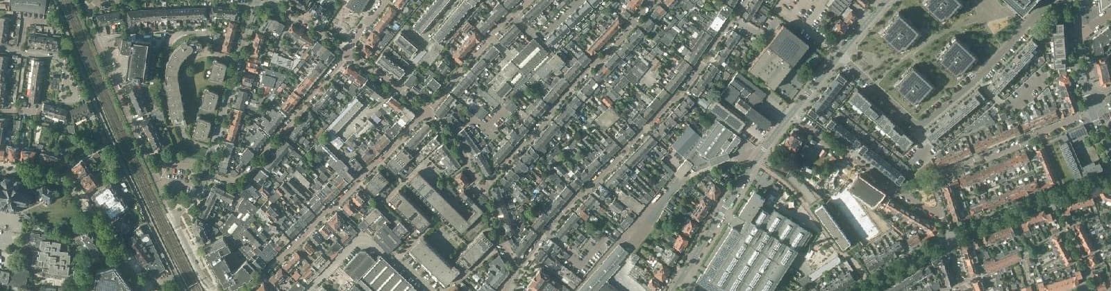 Luchtfoto van Geuzenbuurt