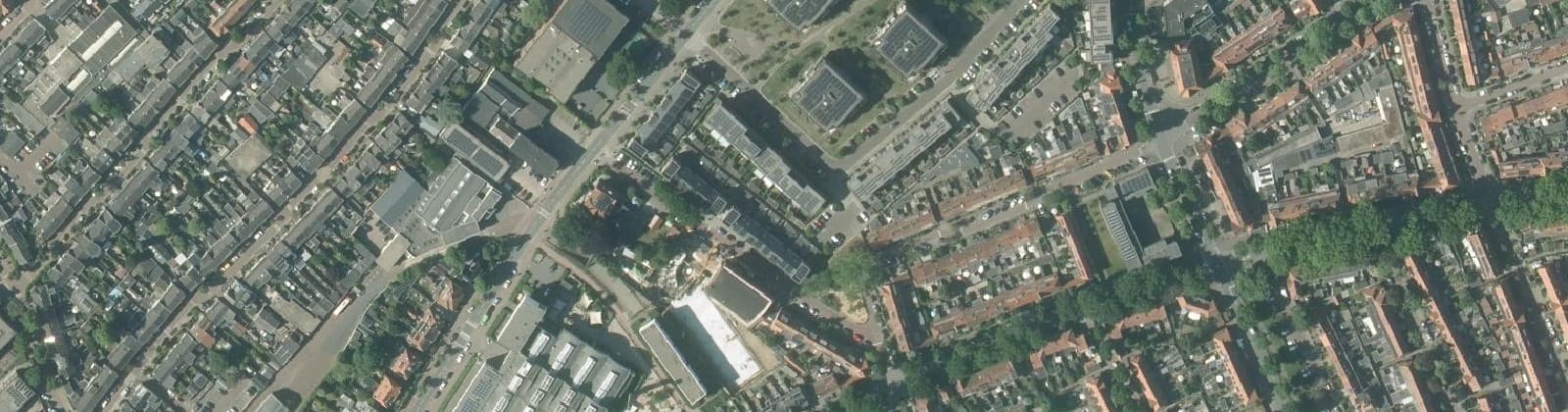 Luchtfoto van Electrobuurt