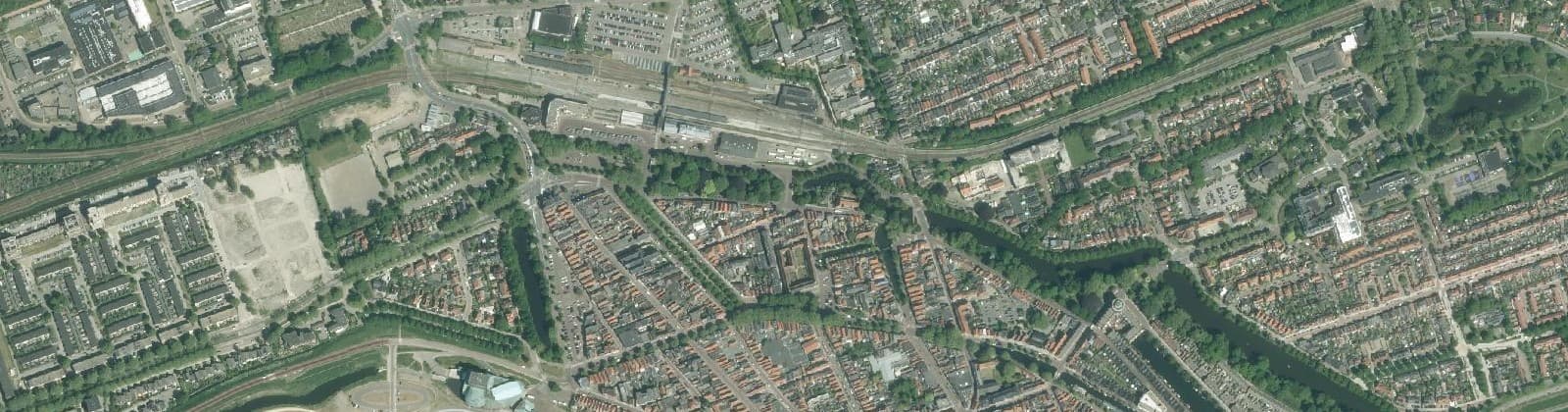 Luchtfoto van Binnenstad - Buurt 10 03