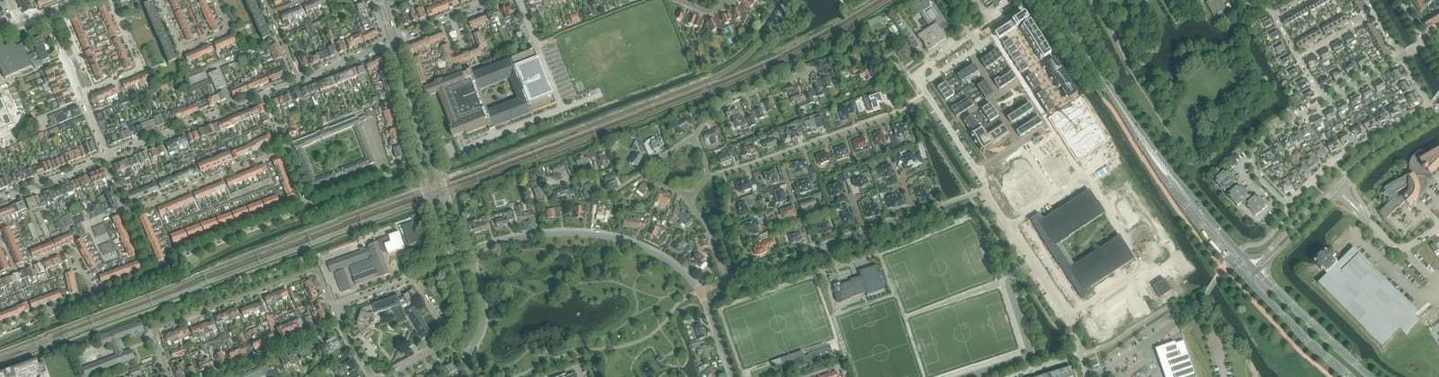 Luchtfoto van Venelaankwartier - Buurt 11 01