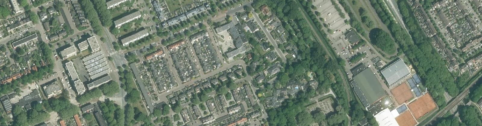 Luchtfoto van Hoorn Noord - Buurt 12 00