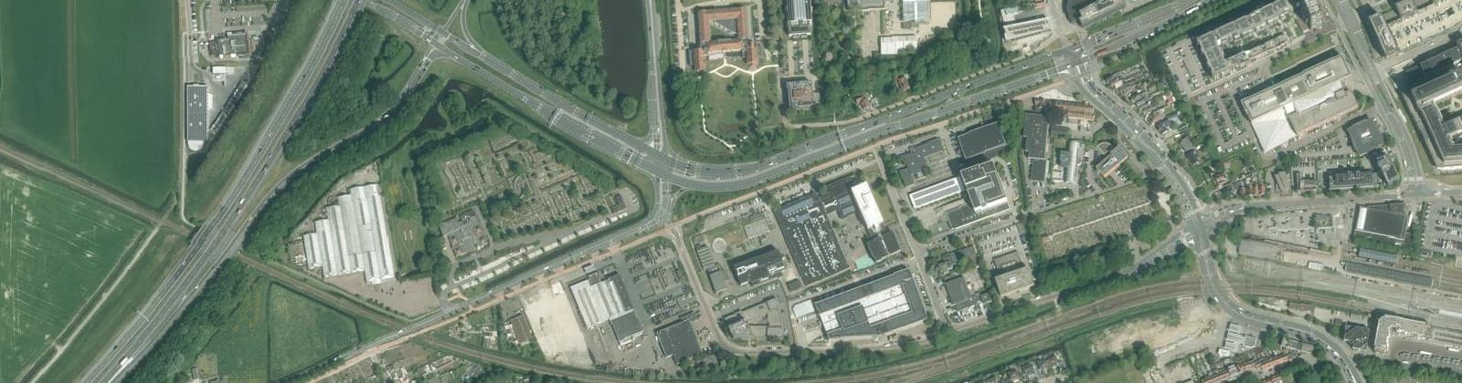 Luchtfoto van Hoorn Noord - Buurt 12 04