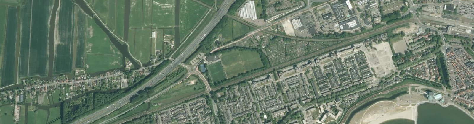 Luchtfoto van Grote Waal - Buurt 13 02