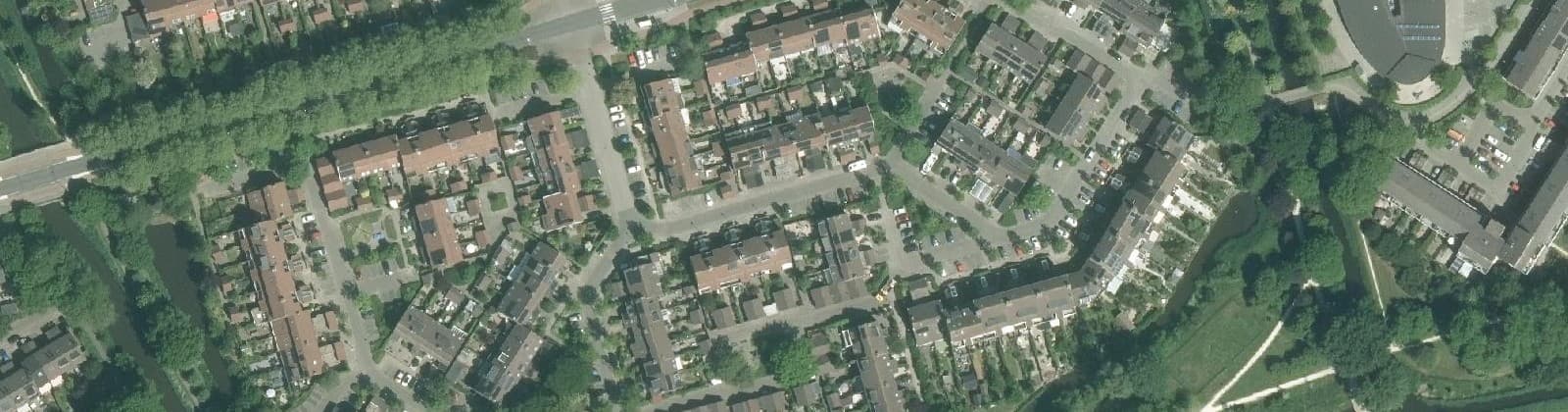 Luchtfoto van Grote Waal - Buurt 13 06