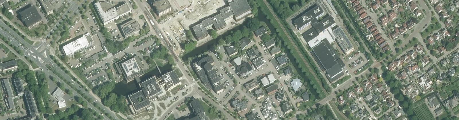 Luchtfoto van Nieuwe Steen - Buurt 22 01