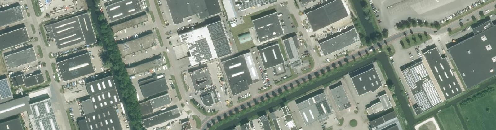 Luchtfoto van Zwaag - Buurt 30 05