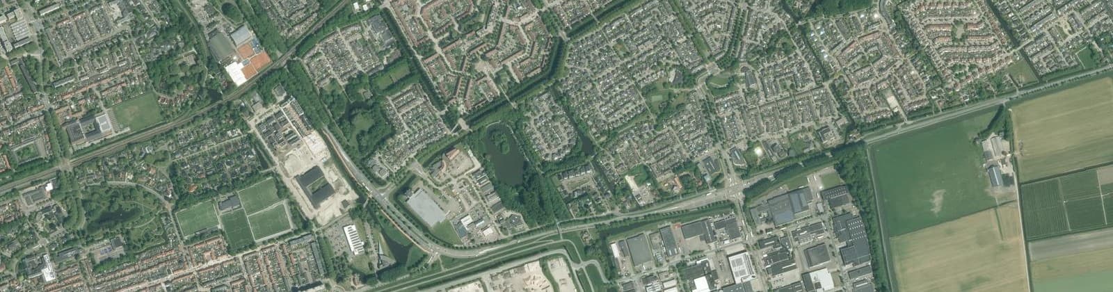 Luchtfoto van Kersenboogerd-Zuid - Buurt 33 04