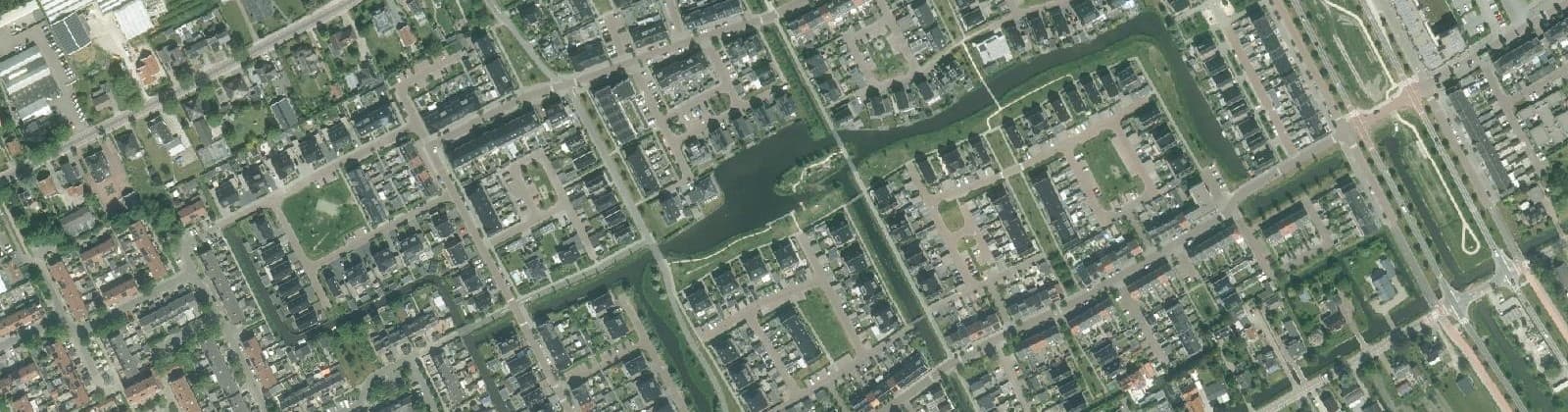 Luchtfoto van Bangert en Oosterpolder - Buurt 35 03