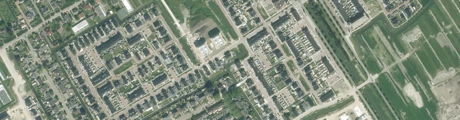 Luchtfoto van Bangert en Oosterpolder - Buurt 35 05